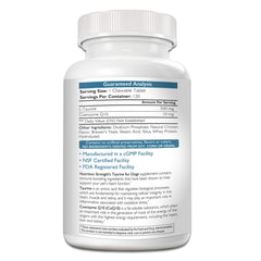 Nutrition Strength Taurine for Dogs chewable tablet close-up highlights reliable dosing for heart health.