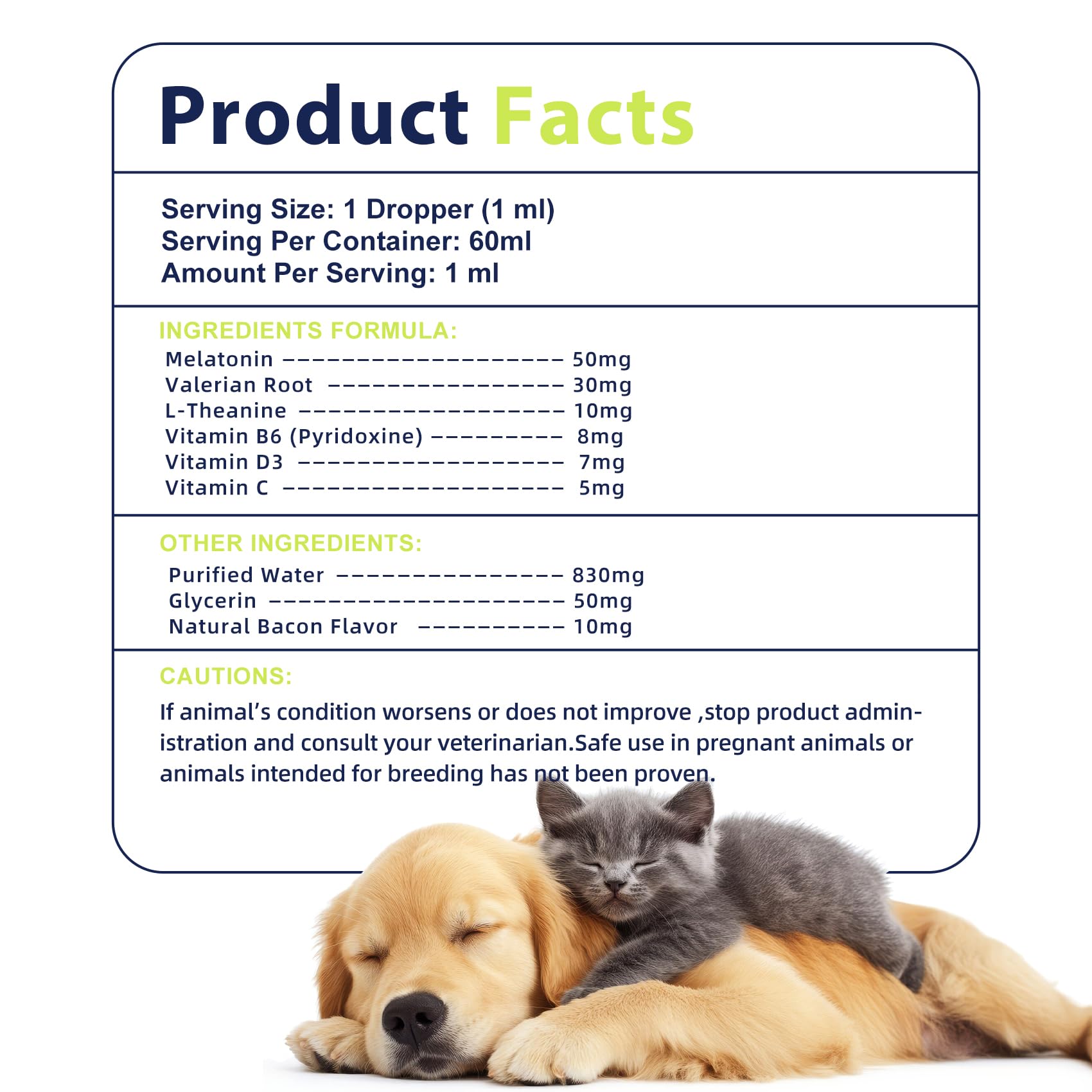 Nutrivio dropper enables weight-perfect dosing for pets of all sizes.