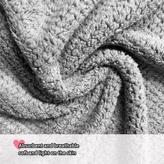 NVNAN extra large dog towel gray 40x24 after-swim-use shows fast-drying performance.