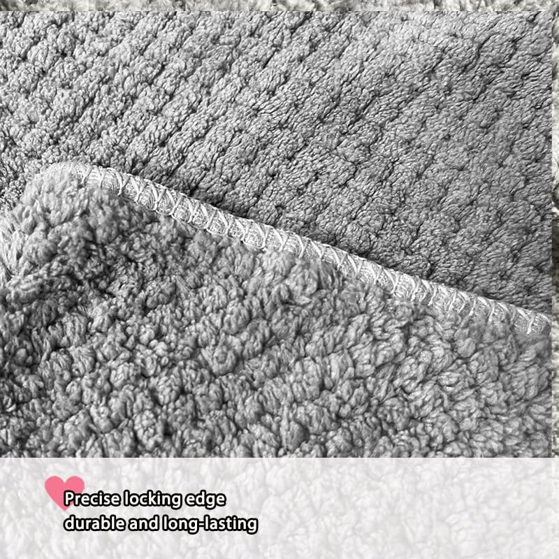 NVNAN extra large dog towel gray 40x24 during grooming session for post-wash wipe.