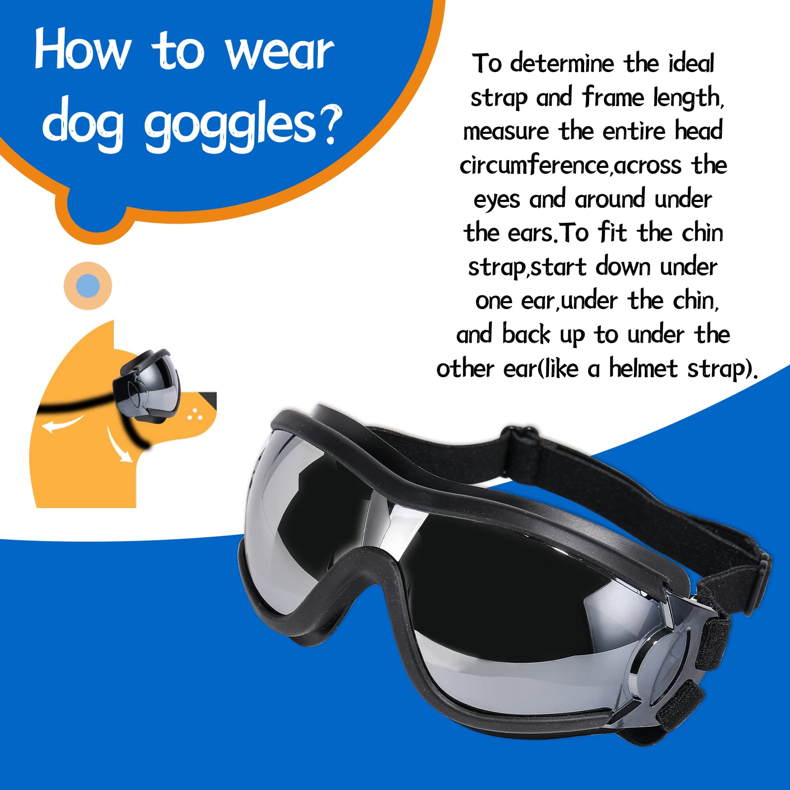 NVTED dog sunglasses fashion-design for stylish everyday outings.