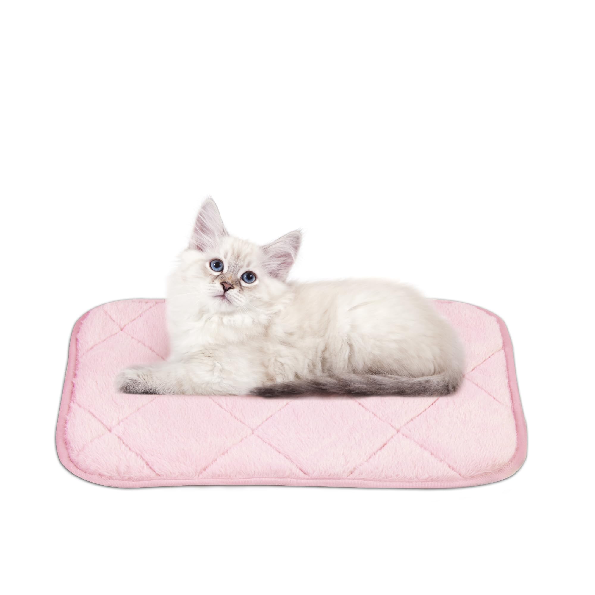 NWK Fluffy Self-Warming Cat Mat faux fur closeup for cozy naps