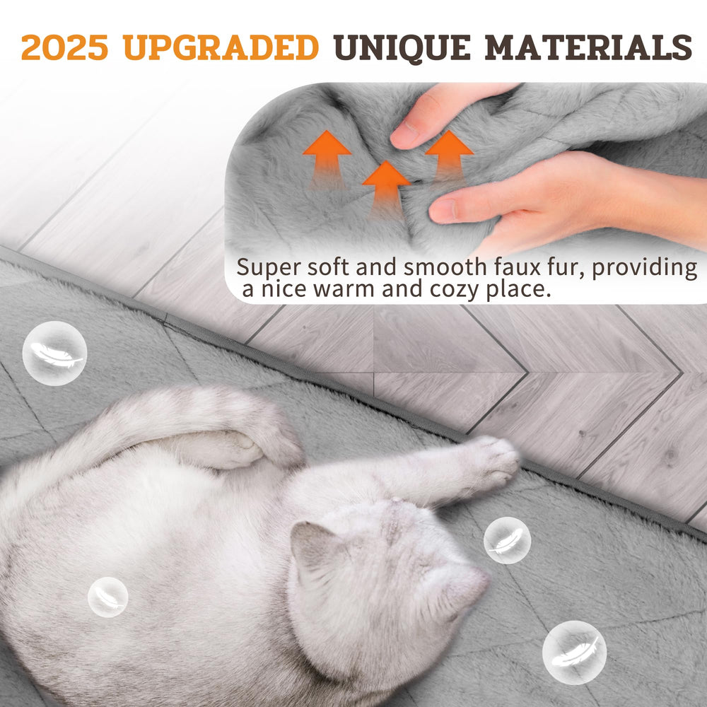 NWK Fluffy Self-Warming Mat heat reflection boosts warmth