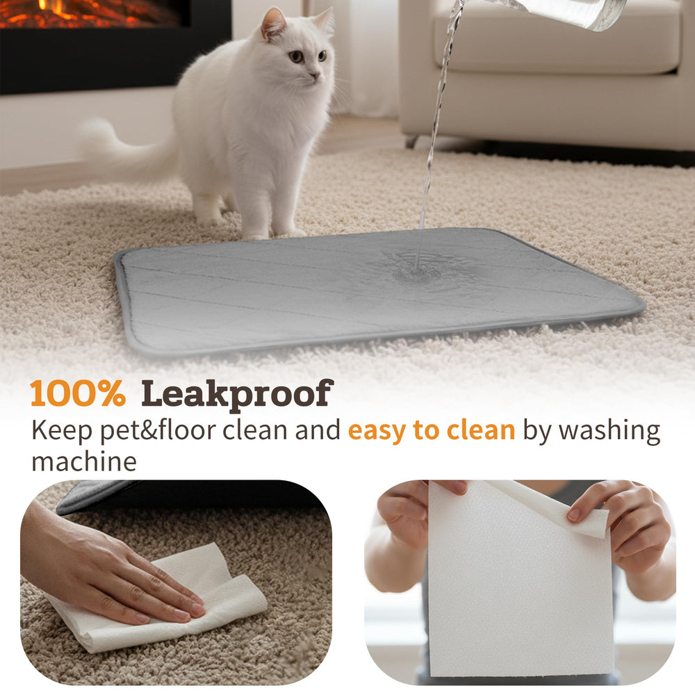 NWK Fluffy Mat non-slip bottom stays in place