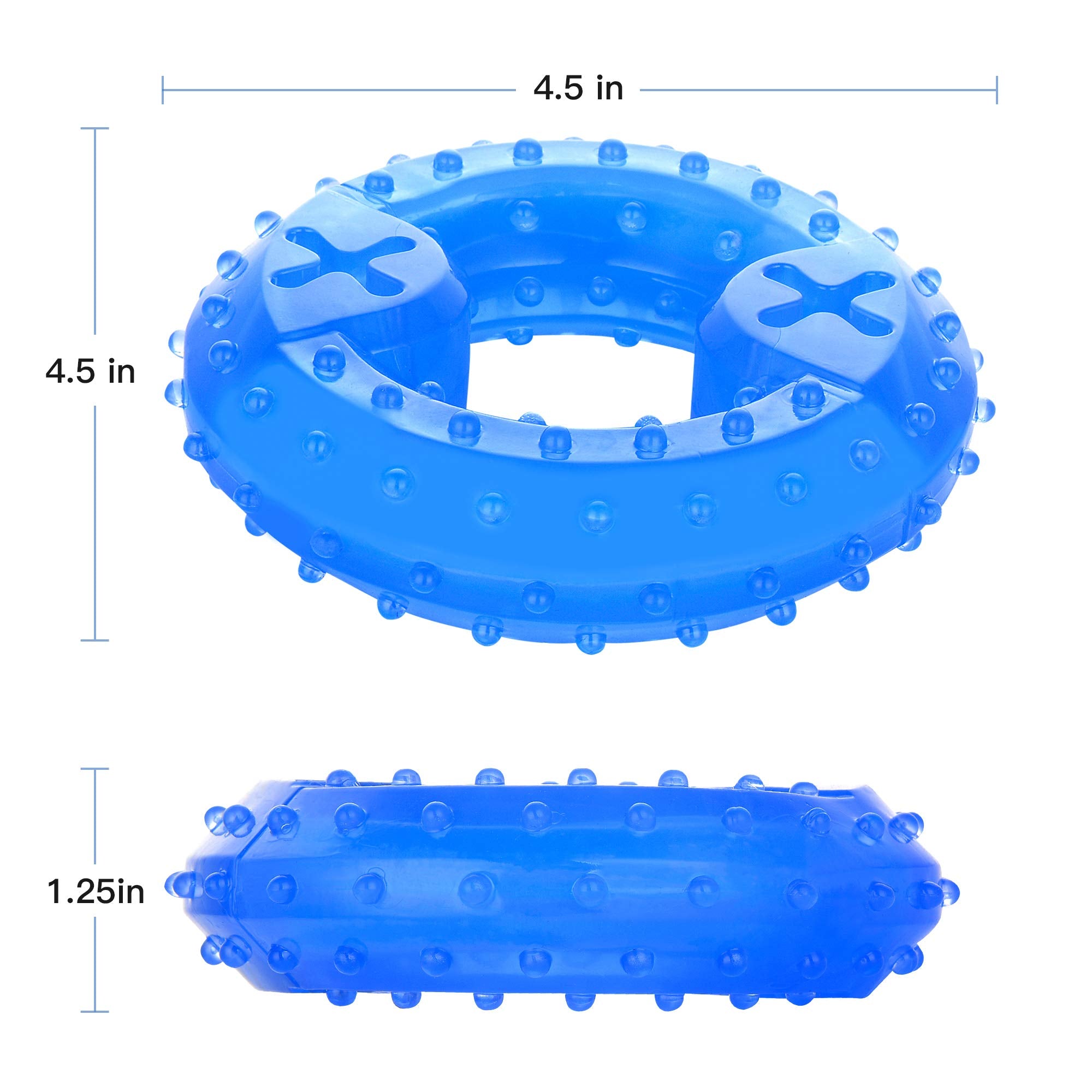 NWK Pet Teether Cooling Chew Toy Dental Care massages gums while chewing.