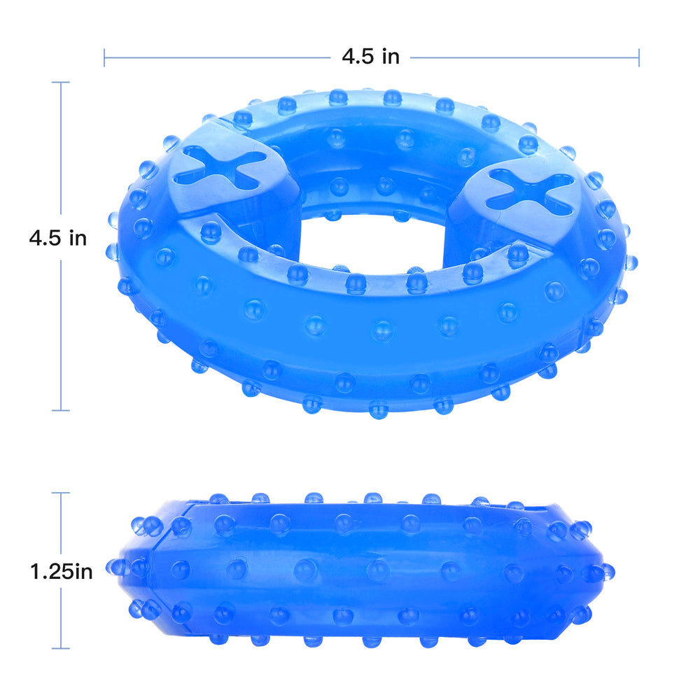 NWK Pet Teether Cooling Chew Toy Dental Care massages gums while chewing.
