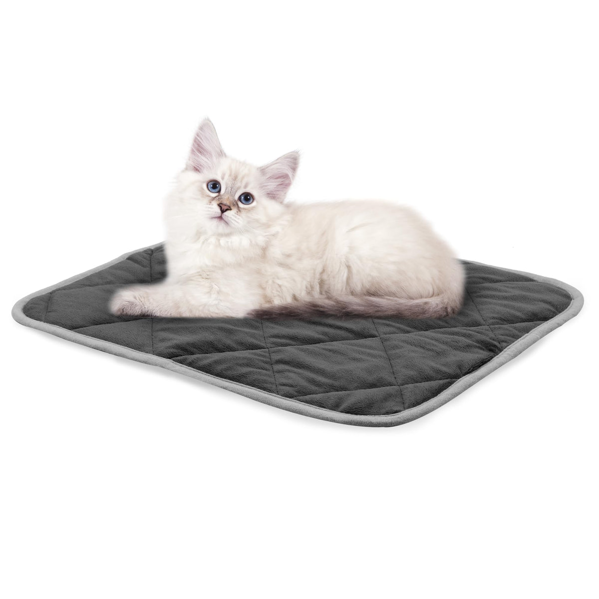 NWK self-warming thermal pet mat with soft texture for cozy naps.