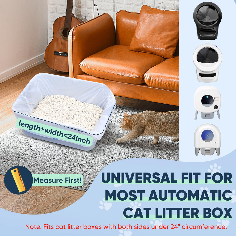 NXPPYY automatic litter-box bags ideal for self-cleaning boxes