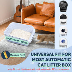 NXPPYY automatic litter-box bags ideal for self-cleaning boxes