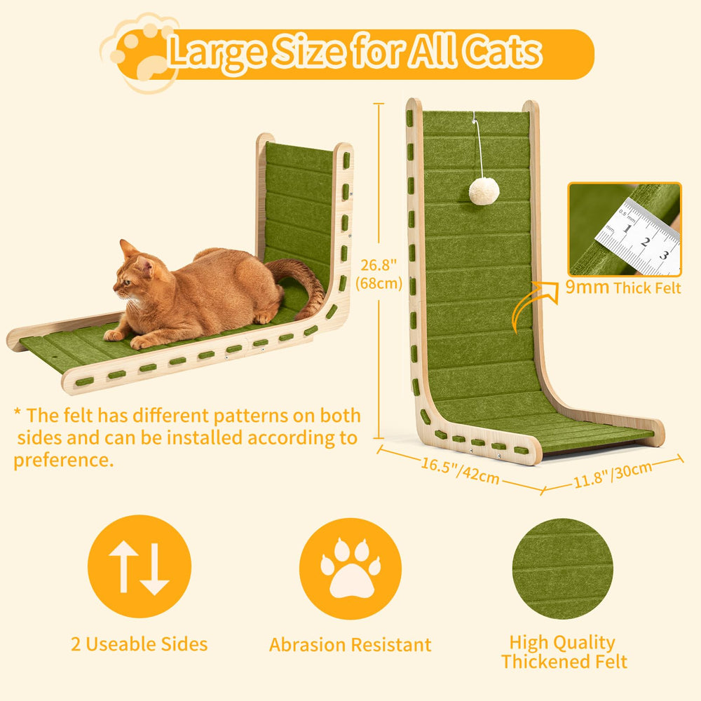 Nxwjoy stable structure keeps active indoor cats from tipping over during play.