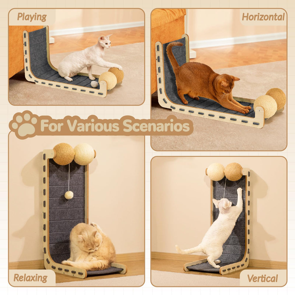 Nxwjoy room-friendly scratcher - fits living rooms and bedrooms for convenience