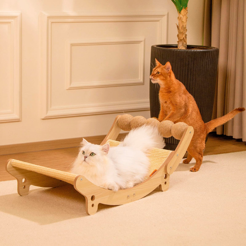 Nxwjoy cat sisal bed suited for multi-cat homes.
