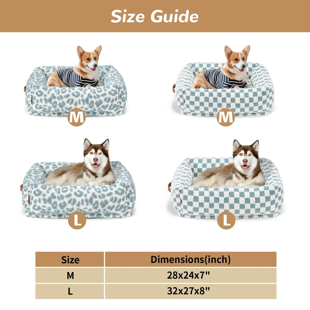 Nxwjoy dog bed travel handles enable easy move between rooms