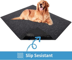 NYFITY Kennel Pad non-slip surface helps keep crate area safe.