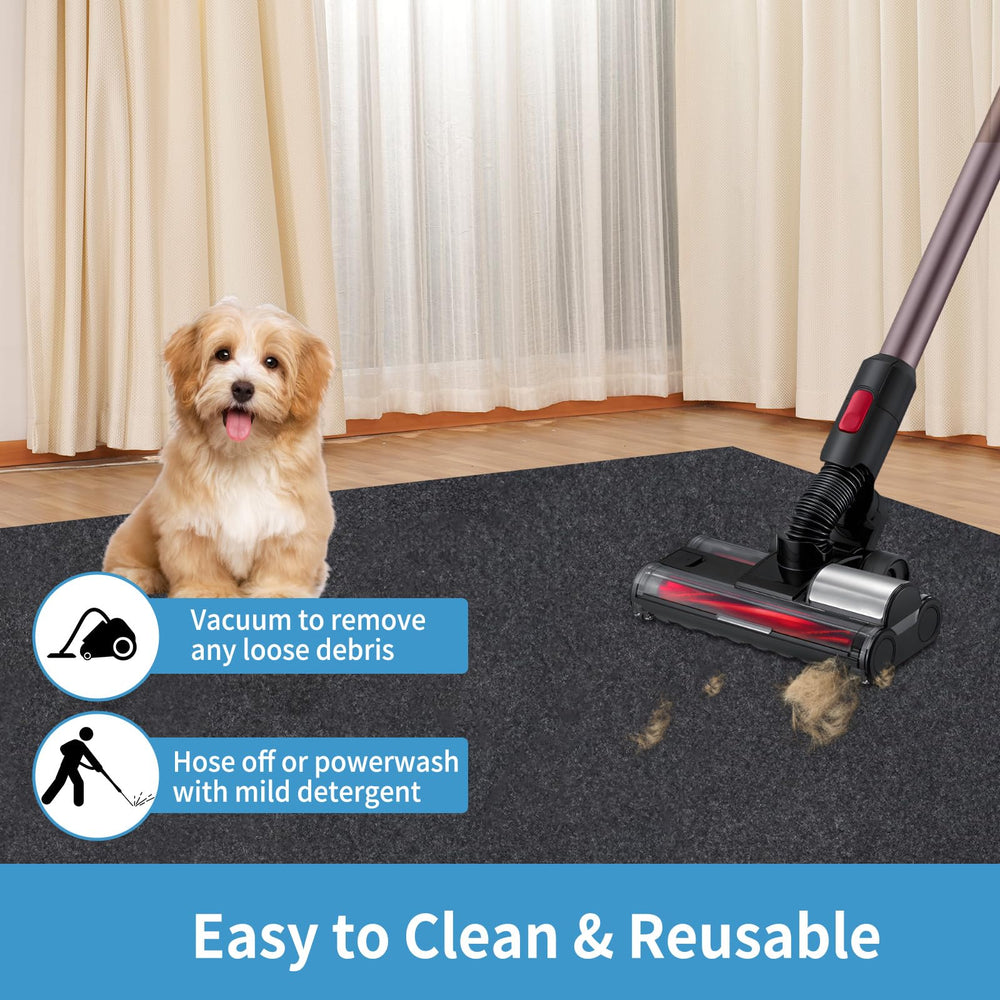 NYFITY under-crate floor protector guards floors and surfaces.