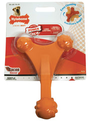 Nylabone Axis Bone chew toy with durable nylon for power chewers and long-lasting engagement