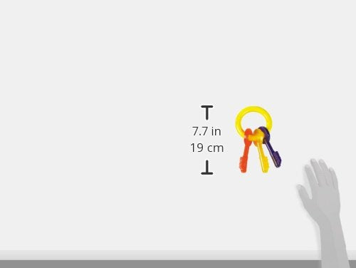 Nylabone bacon flavor puppy chews ring with appetizing scent for focused teething sessions