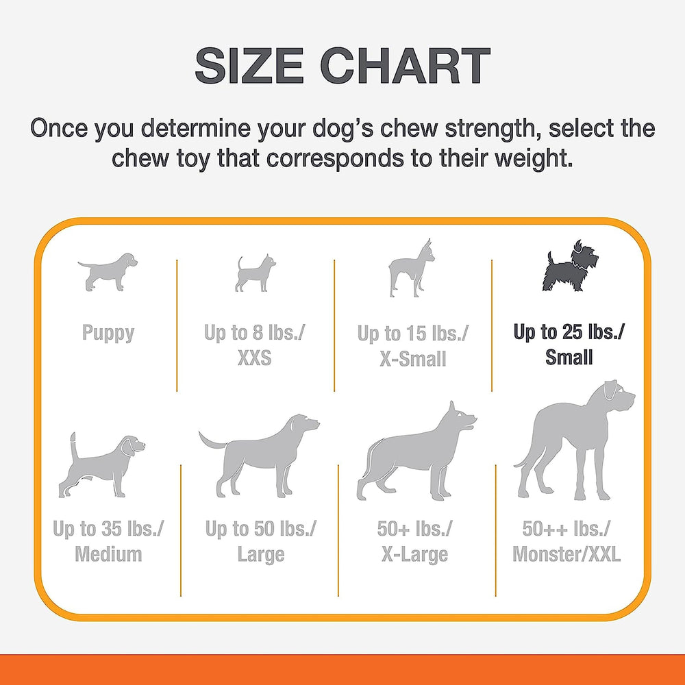 Nylabone Double Action Bone puppy packaging highlights safe materials for pets.