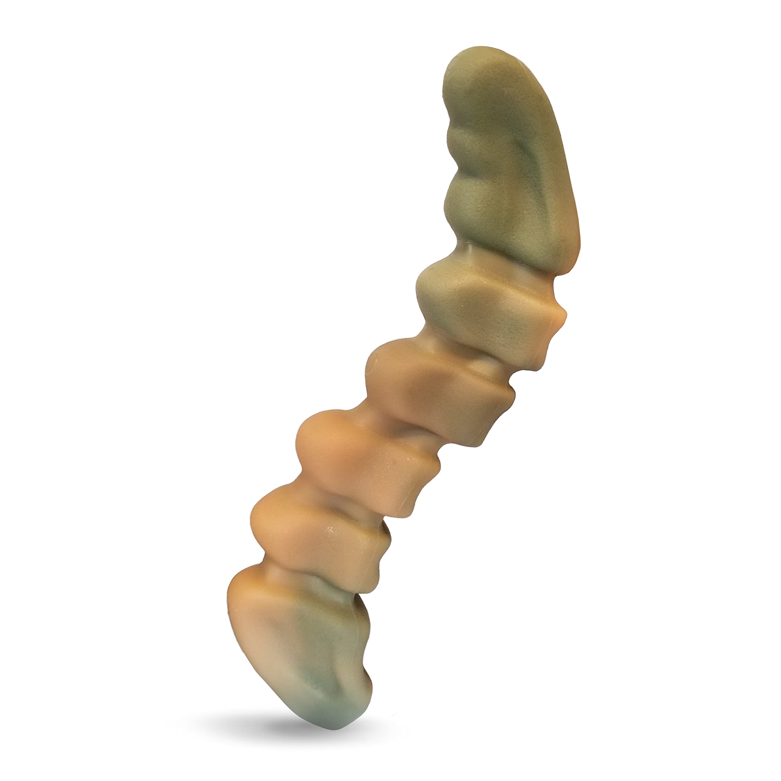 Nylabone Gator Tail Alternative engages power chewers with a durable shape.