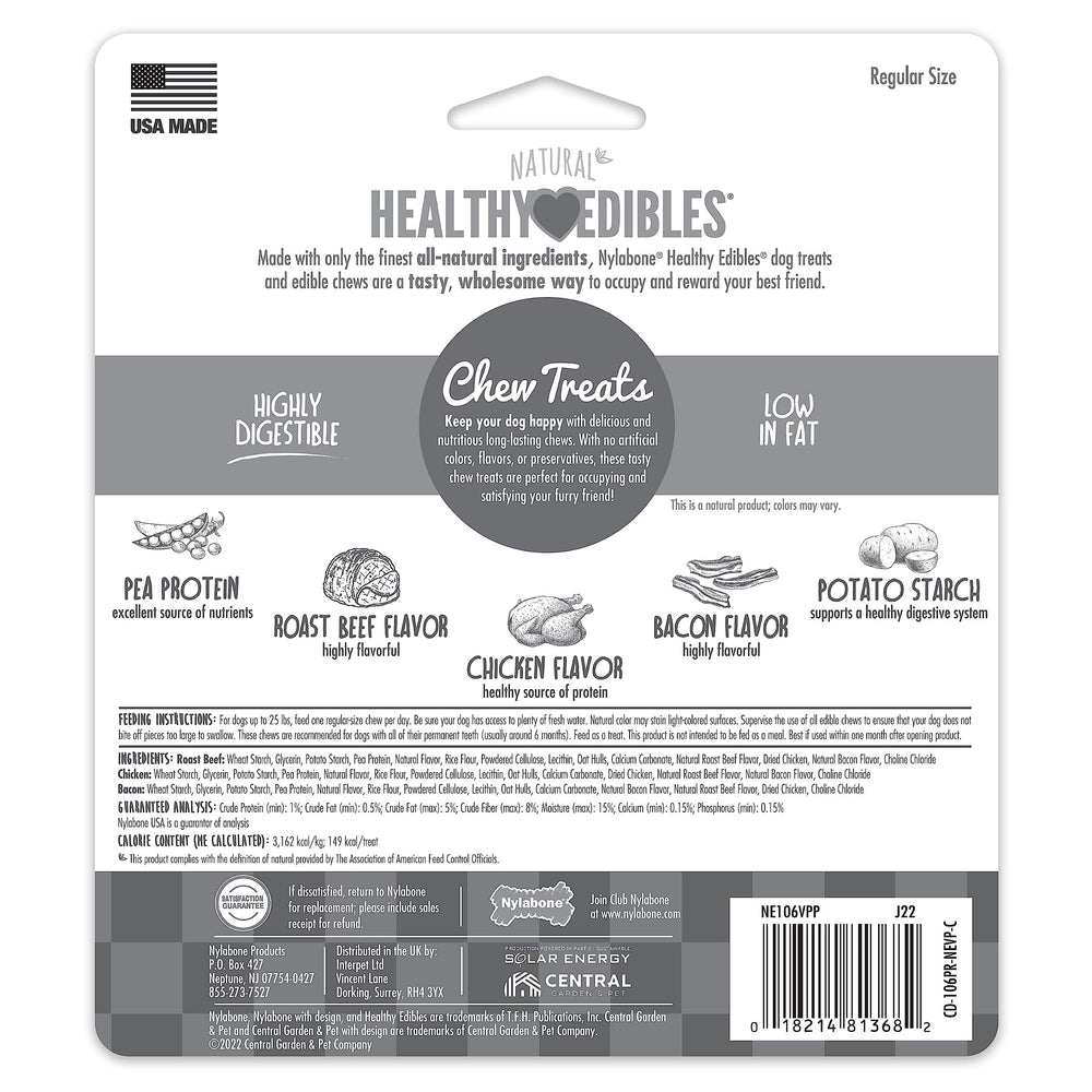 Nylabone Healthy Edibles pea protein ingredient spotlight recognizing heart-friendly nutrition