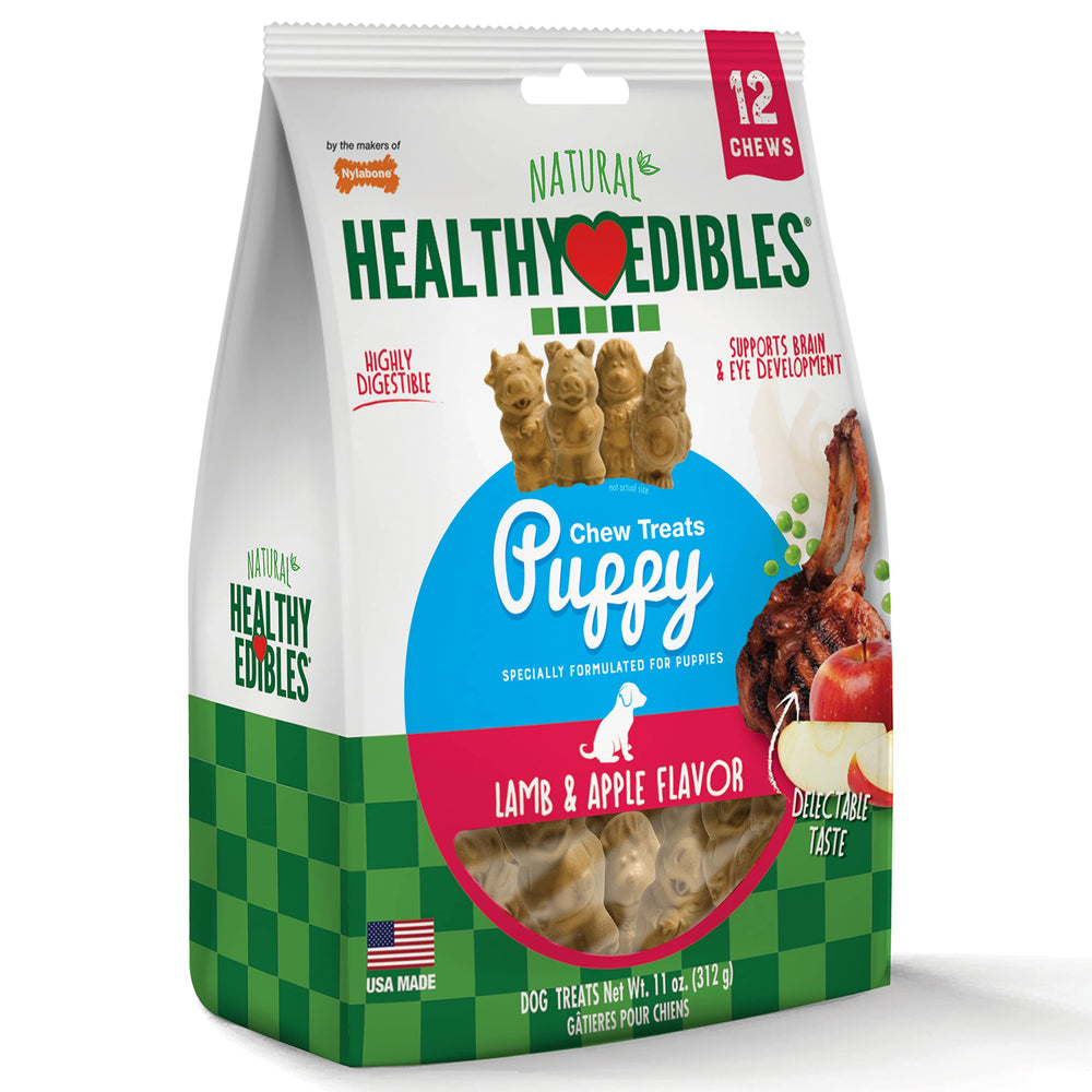 Nylabone Healthy Edibles chiot, sans additifs artificiels.