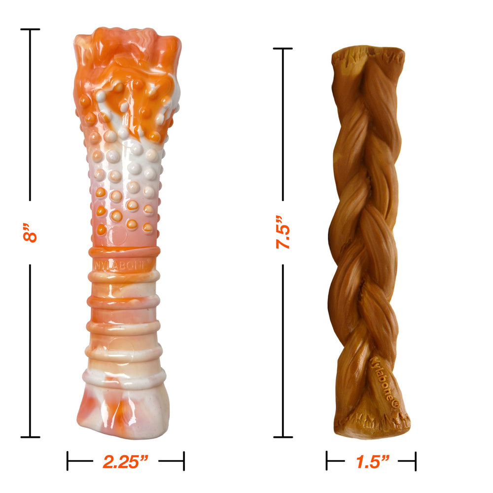Nylabone large-dog size suitable up to 50 pounds.