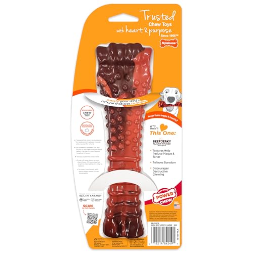 Nylabone Material nylon duro para masticación prolongada.