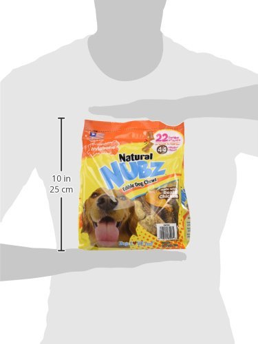 Nylabone Natural Nubz chews image shows variety for dogs of all sizes.