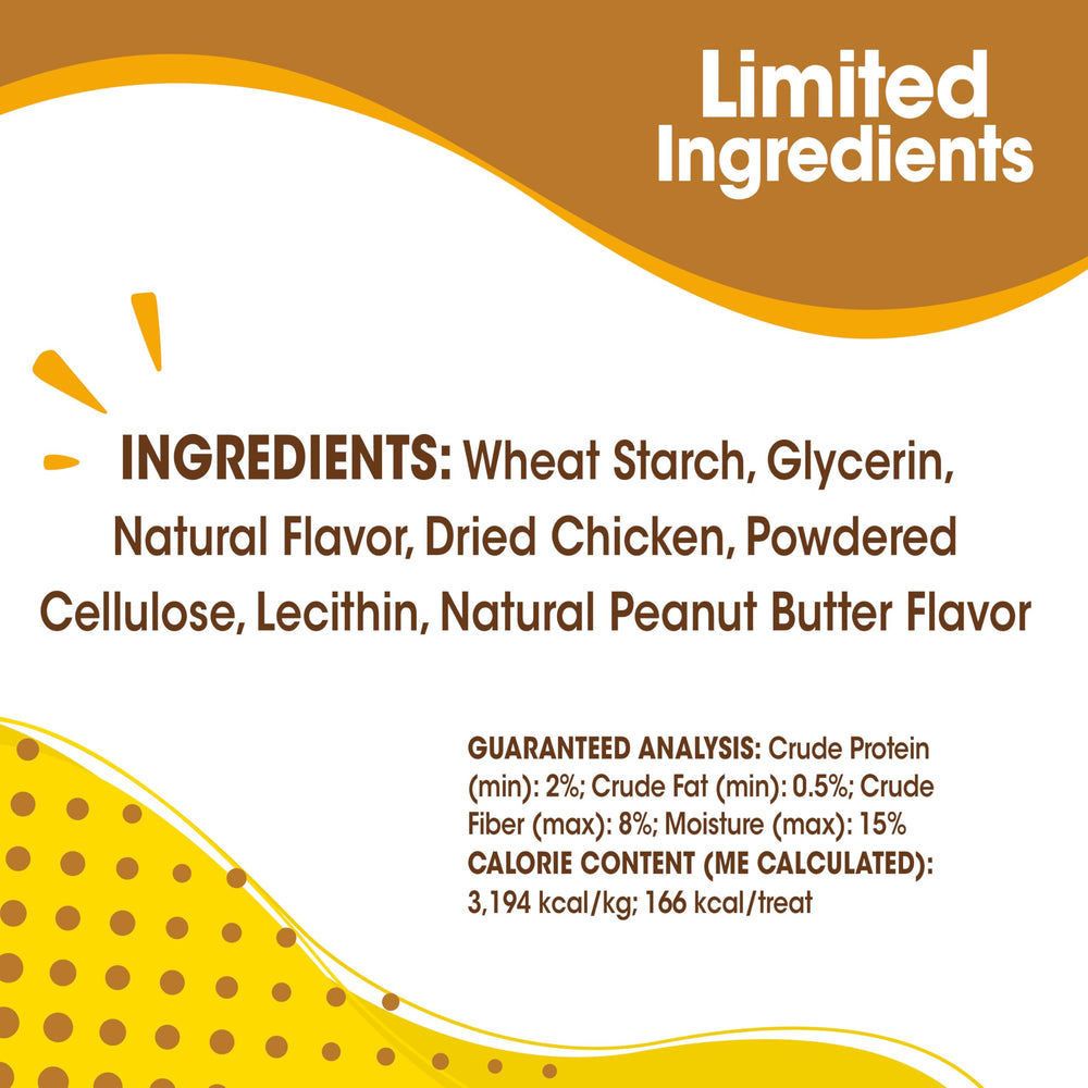 Nylabone Nubz USA quality-control labeling emphasizes domestic manufacturing standards.