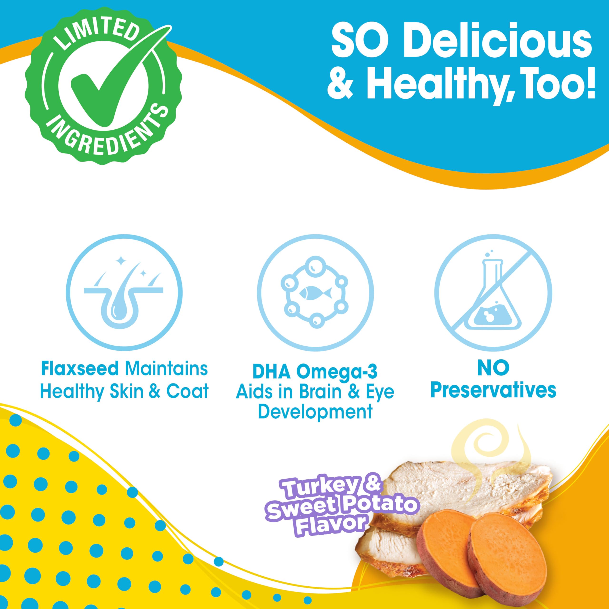 Nylabone Nubz training reward session image illustrating puppy-focused training use