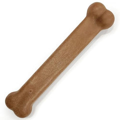 Nylabone Original Bone chicken-flavor close-up showing long-lasting chew reward