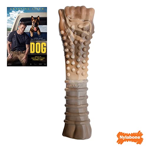 Nylabone Power Chew Camo dog toy durable-material withstands heavy chewing