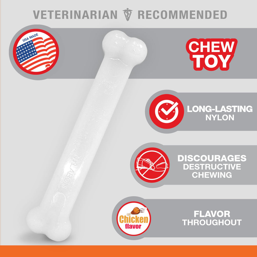 Nylabone Power Chew Classic Bone giant size for dogs up to 50 pounds