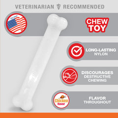 Nylabone Power Chew Classic Bone giant size for dogs up to 50 pounds