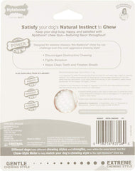 Nylabone Power Chew Dental Dino durable texture resists heavy chewing
