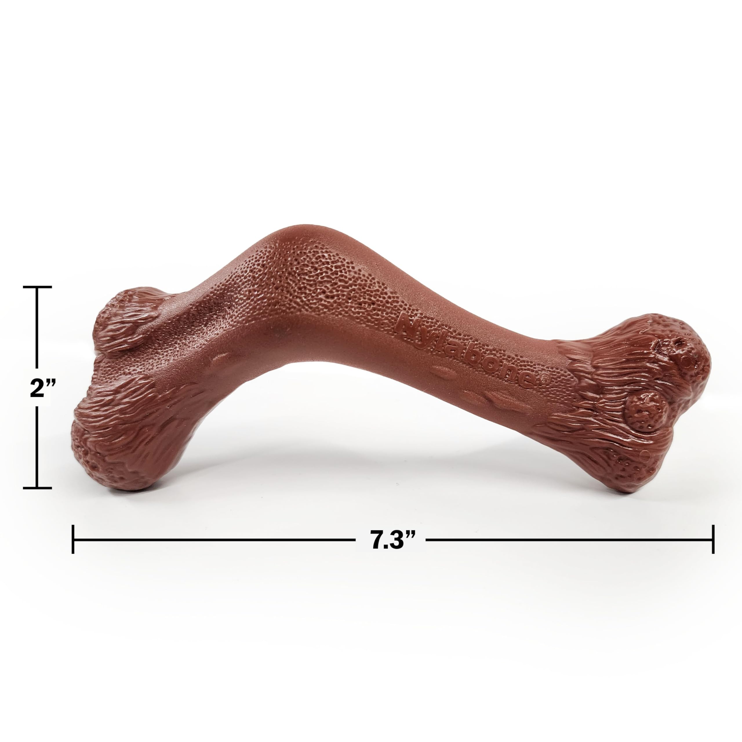 Nylabone Power Chew safety mess-free design minimizes mess during chew sessions.