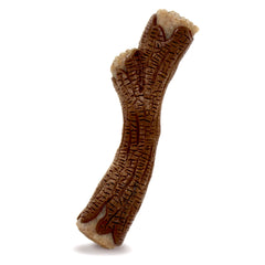 Nylabone Real Wood Stick Toy bacon flavor in-pack, enticing chewing sessions