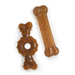 Nylabone Ring Bone two-pack puppy chew toys for teething and enrichment
