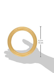 Nylabone Ring Bone Power Chew Toy original flavor maintains interest during chew time.