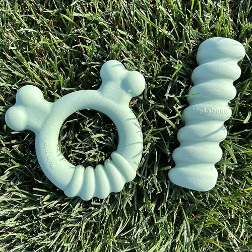 Nylabone Ring safety-focused design for puppy chew sessions.