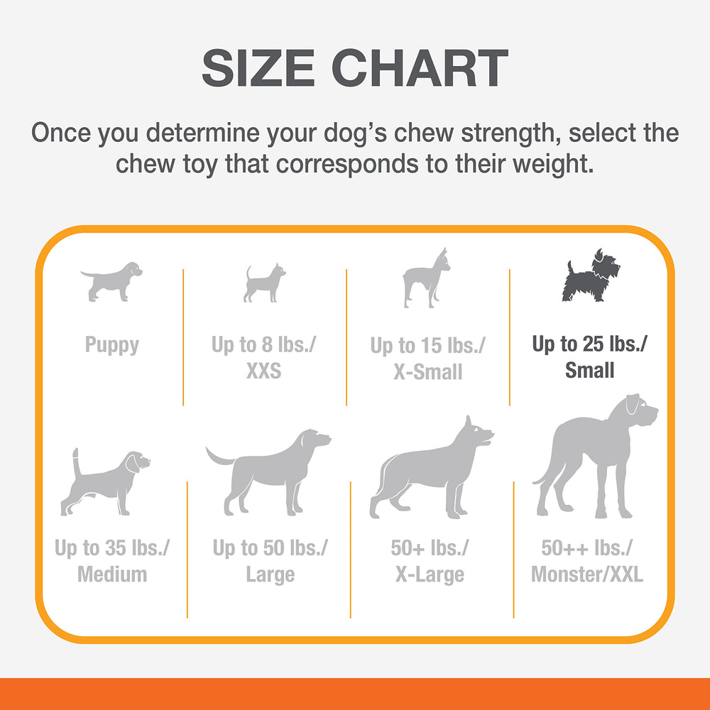 Nylabone strong chew stick with maple bacon flavor and bark-like texture.