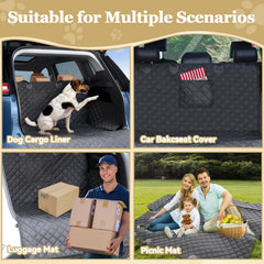 NYLSYT cargo liner installation is quick, turning your trunk into a safe pet space.