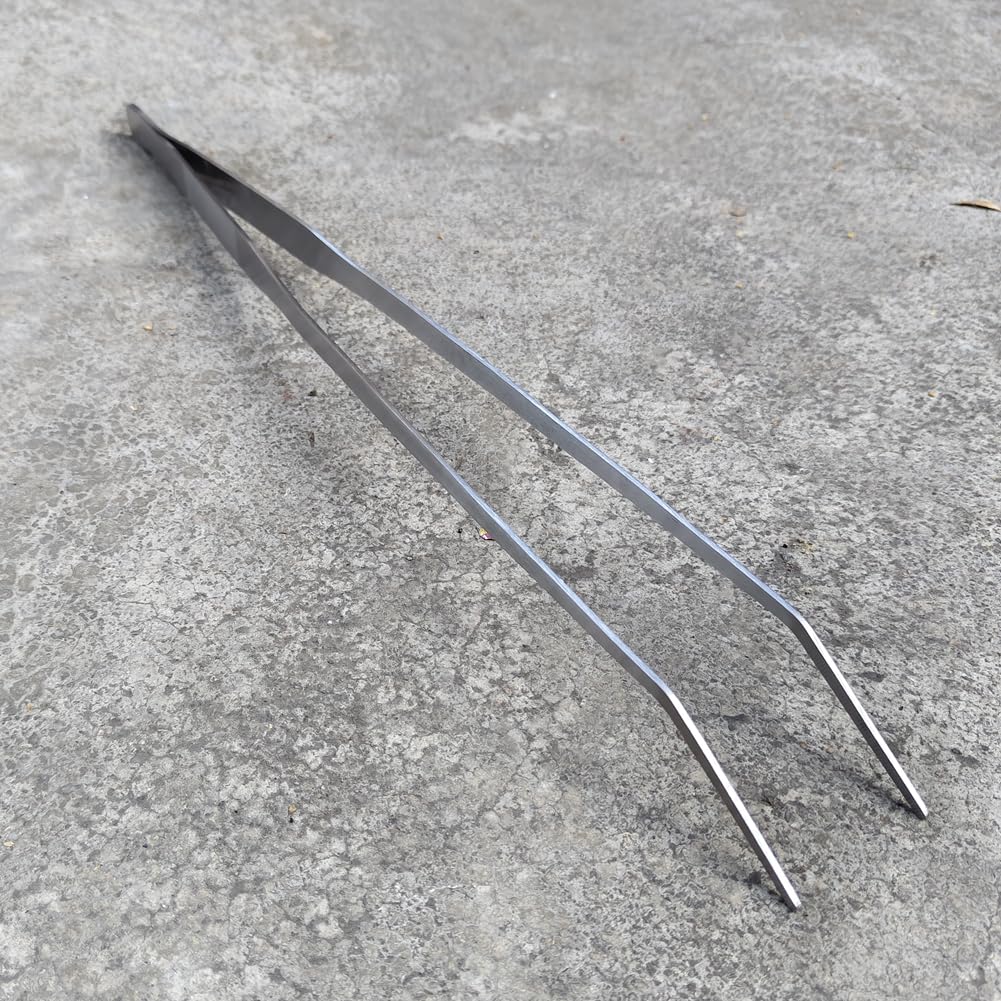 OAIDVEUY durable stainless steel terrarium tongs easy to clean.