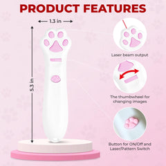 O'ANTOO bone design projector engages dogs during indoor play.