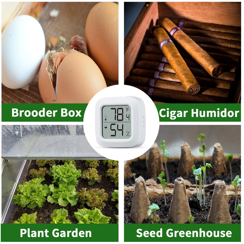 Oasirep thermometer toggles between Fahrenheit and Celsius for global use.