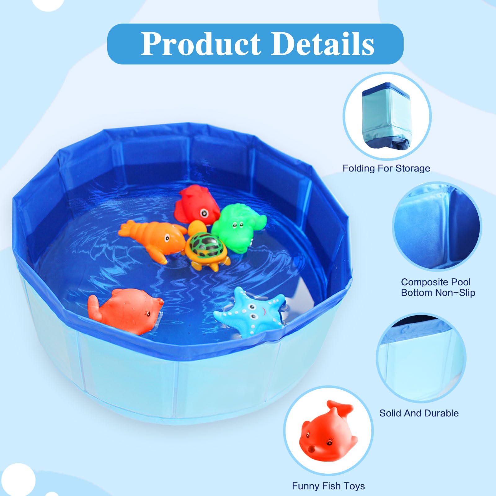 Obfuscate cat pool toy floating fish toys provide interactive entertainment for cats.