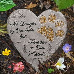 OBSI dog memorial stone rainbow-bridge highlights remembrance for pet loss.