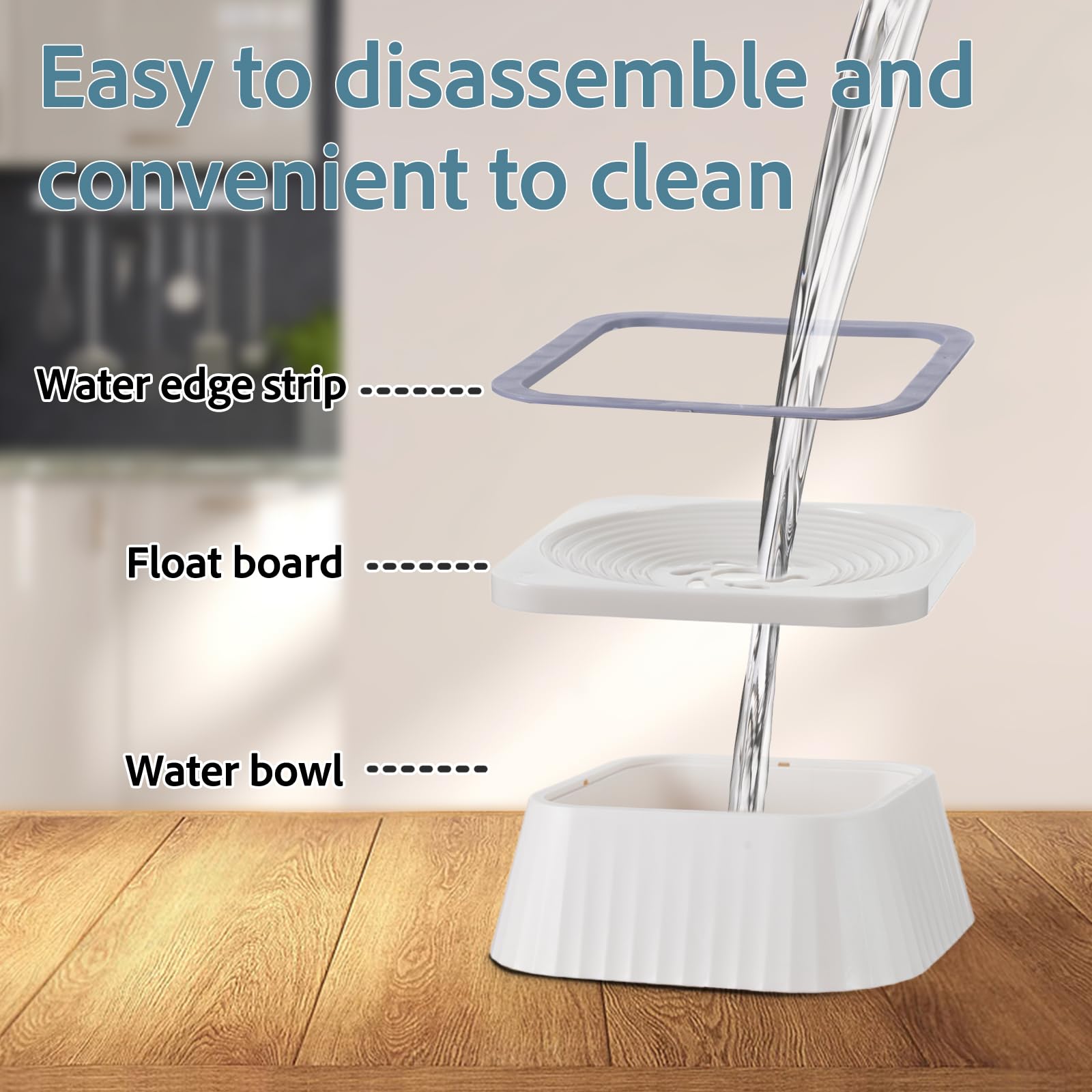 Ocean Ice auto-adjusting-float-plate slows drinking for safer hydration.