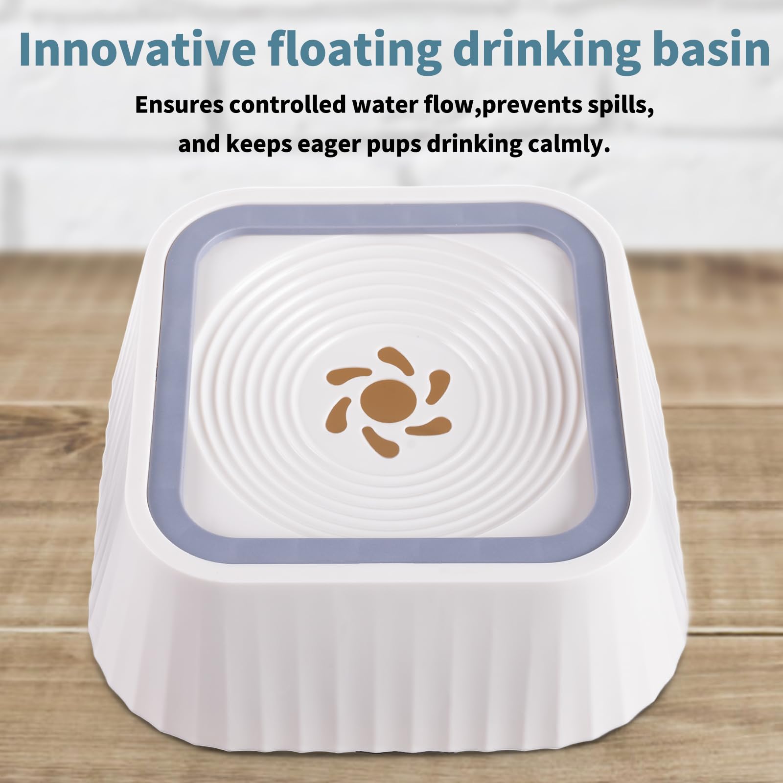 Ocean Ice large-capacity-45oz-bowl reduces refills in multi-dog homes.