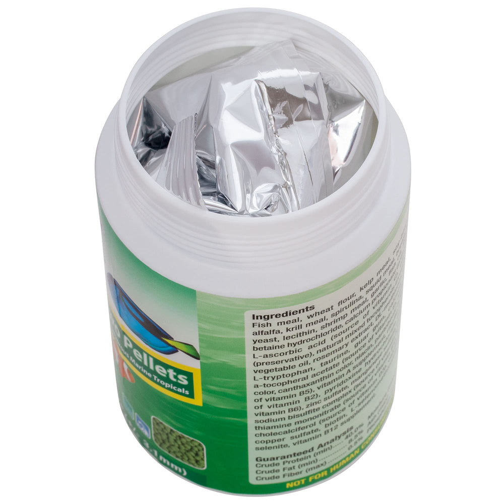 Tangs and other herbivorous fish can benefit from Formula Two Pellets